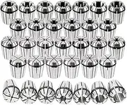 Rotary tool accessories Collet, Collet Chuck Set ER8 ER16 ER20 ER25 ER32 ER40 Spring Collet Set for Milling Lathe Machine Tool Holder(13pcs ER20 set)