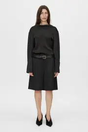 Anise Long Sleeve Top in Black - CAMILLA AND MARC® C&M