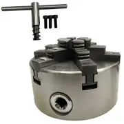 K13-125 5-inch Lathe Chuck Six Jaw Self-centering Chuck Mechanical Chuck