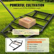 Tow Behind Drag Harrow, 2.13m Wide, Q235 Steel Grader for ATVs & Tractors