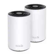 TP-Link Deco XE75 Pro(2-pack)) AXE5400 Tri-Band Mesh Wi-Fi 6E System (LCH-Deco X