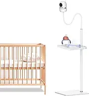Universal Baby Monitor Camera Stand for HelloBaby,Infant Optics DXR-8 & DXR-8Pro, Nanit Pro Momcozy Baby Monitor Stand - Height Adjustable Baby Camera Floor Stand for Eufy, VTech, Owlet and VAVA etc.