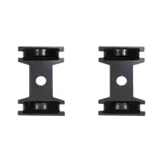 Icon Rear Leaf Spring U-Bolt Skid Plates for Ford F-250 F-350 Super Duty Pair (for: Ford)