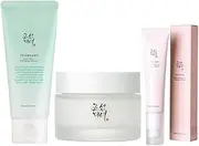 Beauty Of Joseon Dynasty Cream, Beauty Of Joseon Green Plum Refreshing Cleanser and Beauty Of Joseon Ginseng + Retinal Revive Eye Serum