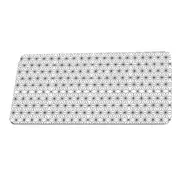 Anymob Mouse Pad White 400X900X4MM Minimalist Desk Gaming Laptop Desk Pad