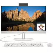 HP 23.8" All-in-One Desktop PC, FHD Display, AMD Athlon Silver 7120U, 8 GB RAM