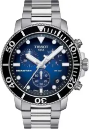 TISSOT Seastar 1000 Chronograph Blue Dial Men's Watch T120.417.11.041.01