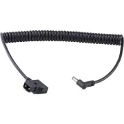 Atomos D-Tap to DC Locked Connector Barrel Coiled Cable