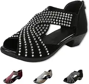 [Generic] Glow-step Orthopedic Low Heel Cut-Out Sandals, Glow-step Orthopedic Sandals for Women, Arch Support, Non-Slip Shoes