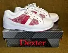 Dexter Women's Bowling Shoes Size 9.5 Medium LORI Red White NEW With Box