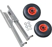 Launching Wheels for Boat | Adjustable Canoe Boat Trolley Trailer Wheel | Adjustable Canoe Boat Launch Wheels Stainless Steel Folding Wheels for Boats
