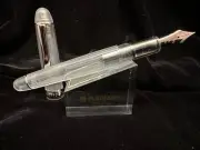 Platinum Fountain Pen #3776 Nice PNB-20000R #4 Rhodium Pur, Fine Nib