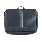 Robert Graham Men's Denielstown Leather Laptop Bag Travel Briefcase Carry Case