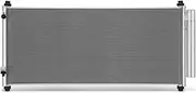 DNA MOTORING Aluminum Air Conditioning A/C Condenser Compatible with Honda Insight 2010-2014, HO3030154, OEM-CDS-3787