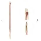 BNWT - PATRICK TA DUAL ENDED BROW BRUSH