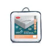 Tontine Comfortech Anti Stain Mattress Protector Home Bedding White