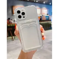 在飛比找蝦皮購物優惠-Transparent phone case with ca