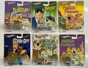 Hot Wheels Pop Culture Hanna Barbera Set 6 Captain Caveman Flinstones Scooby-Doo