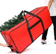 Christmas Tree Storage Bag, Fits for 7.5 Ft Xmas Artificials, Zippered Box with