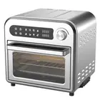 10 Litre Compact Air Fryer Oven Oil Free Cooking Silver Kitchen Couture