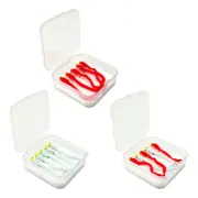 5Pcs Squirmy Worm Fly Fishing Lures with Hooks for Professionals Fisherman