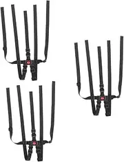 Vaguelly 3 Pcs Child Walking Harness Replacement Straps Adjustable Shoulder Sturdy Plastic Comfort Fit