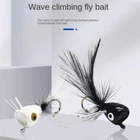 Feather Fly Fishing Lure 8# Hook Fishing Hooks Woolly Worm lure Fly Fishing