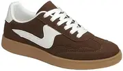 Forever Link Modern-12 Women's Low Top Lady Sneakers Lace-up Fashion Shoes