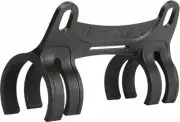 Lezyne Composite Matrix Bracket Mount w/Hook-Loop Straps for All HP Pumps, Black