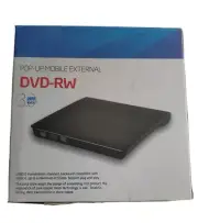 External DVD-RW CD Drive USB 3.0 Portable Slim