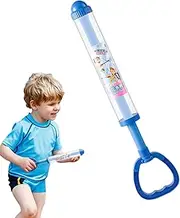 Firework Spray Toy, Water Squirter Game, Fun Pull Out Sprinkler, Anti-Slip Design, Safe Exciting Kids, 17.2x3.66inc, Compact Ideal for Party Fighting Play and Outdoor Activities