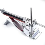 Professional Kitchen Sharpening System Fix-Angle Knife Sharpener with 4 Stones