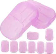 Travel Essential 15 Boxes of Soap Sheets for Hand Washing Portable Soap Slices Safe Gentle