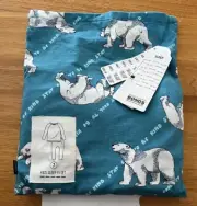 Bonds To Be Kind Stay Cool Polar Bear WINTER PJs BNWT Rare Size 7