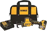 [DEWALT] DCS369P1 Atomic 20V Max* Cordless One-Handed Reciprocating Saw Kit