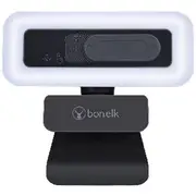 Bonelk Full HD USB Webcam Pro LED Clip-on