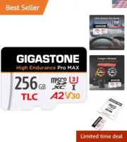 256GB Micro SD Card with 5- Free Recovery - Ideal for Cameras & Dash Cams