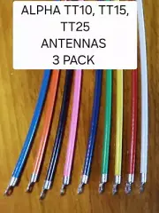 3 GARMIN REPLACEMENT LONG RANGE ANTENNAS FOR ALPHA TT GPS TRACKING COLLARS
