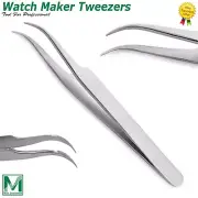 Professional Watchmaker Repair Tweezers Antistatic Tweezers Thumb Forceps