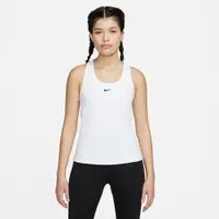 在飛比找PChome24h購物優惠-NIKE 背心 SWOOSH BRA TANK 白 小LOG