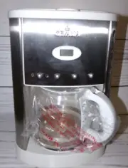 New Gevalia 12 Cup KAFFE Coffee Maker Model XCC-12 Programmable White