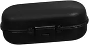 Portable Pill Box Eyeglass Case Hard Shell Eyeglasses Case Pc Black