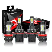 For Ford Flex 2009-2018 6000K LED Headlights Hi/Lo + Fog Light Combo 4x Bulbs (for: Suzuki)