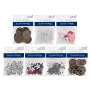 559023127 Le Bouton Sew on Gems and Assorted Buttons for Crafts, Sizes Vary, ...