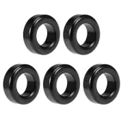 5pcs 23.5 x 40.5 x 14.7mm Ferrite Ring Iron Powder Toroid Cores Black