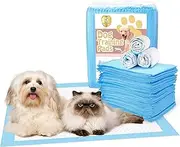 syid Puppy Pads 40 Pack, Puppy Training Pads, Super Absorbent Disposable Dog Pee Pads, Leak-Proof Pet Pads Incontinence Dog Pee Pad for Puppy Essentials Toilet, Training - 60 x 60cm