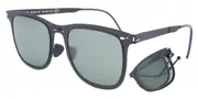 ROAV Galaxy 8002 Lennox Folding Black Polarized 13.11 Men's Sunglasses Black Size 53