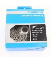 Shimano Deore XT CS-M771 Cassette - 10 Speed, 11-36t, Silver