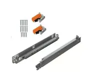 Tandem 563H3050B, Blumotion 12" Soft Close Drawer Slide (1 Pair) with Locks