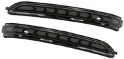 QASULER LED Rearview Side Mirror Dynamic Turn Signal Light Indicator Lamp, for Kia, K3, forte, for Cerato 2019 2020 2021(Clear) Car Side Mirror Indicator Light(BLACK Smoke)